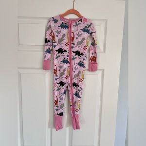 Little Sleepies Pink Dinos